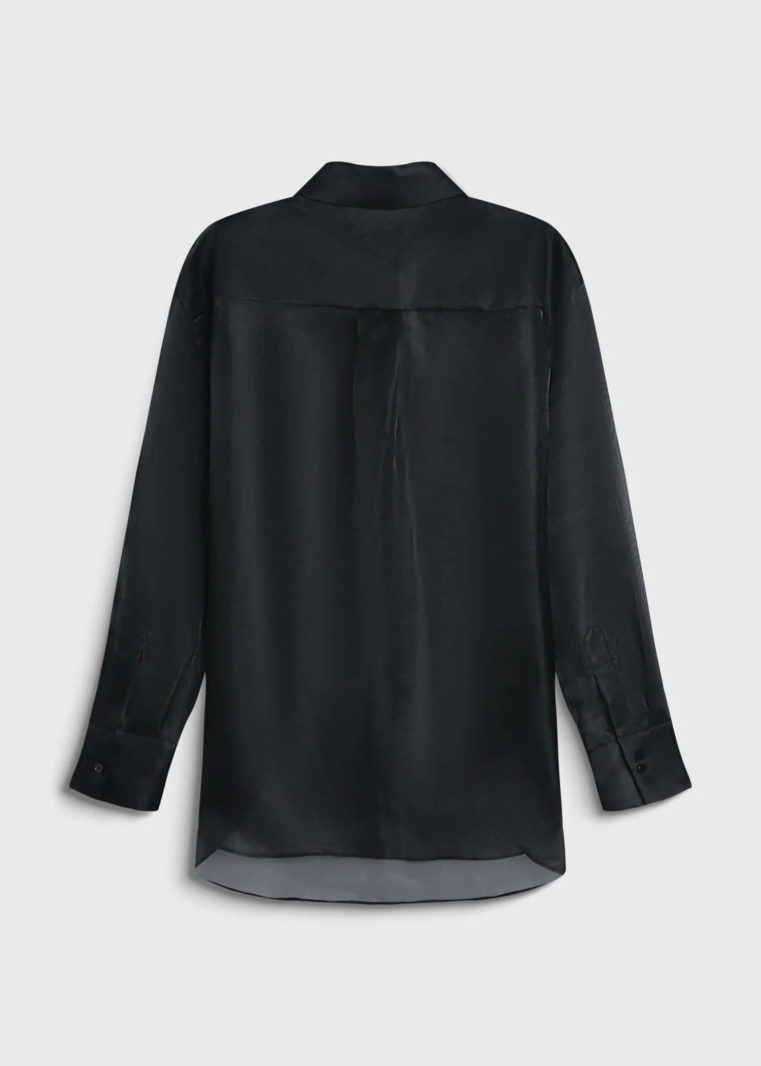 Auber Organza Button Down Shirt