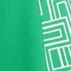 Bakari Geometric-Print High Rise Tennis Skirt