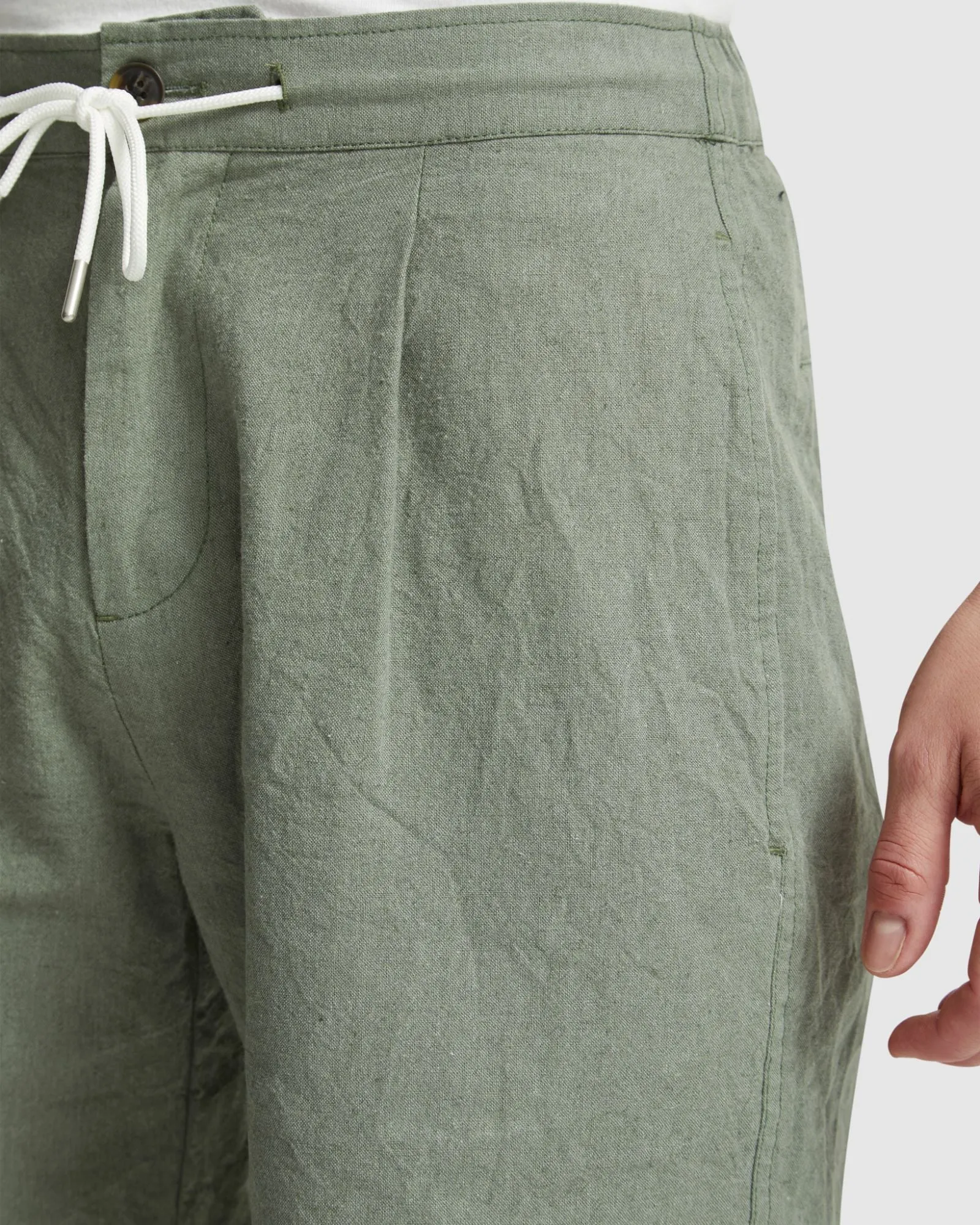 Barney Linen Blend Shorts