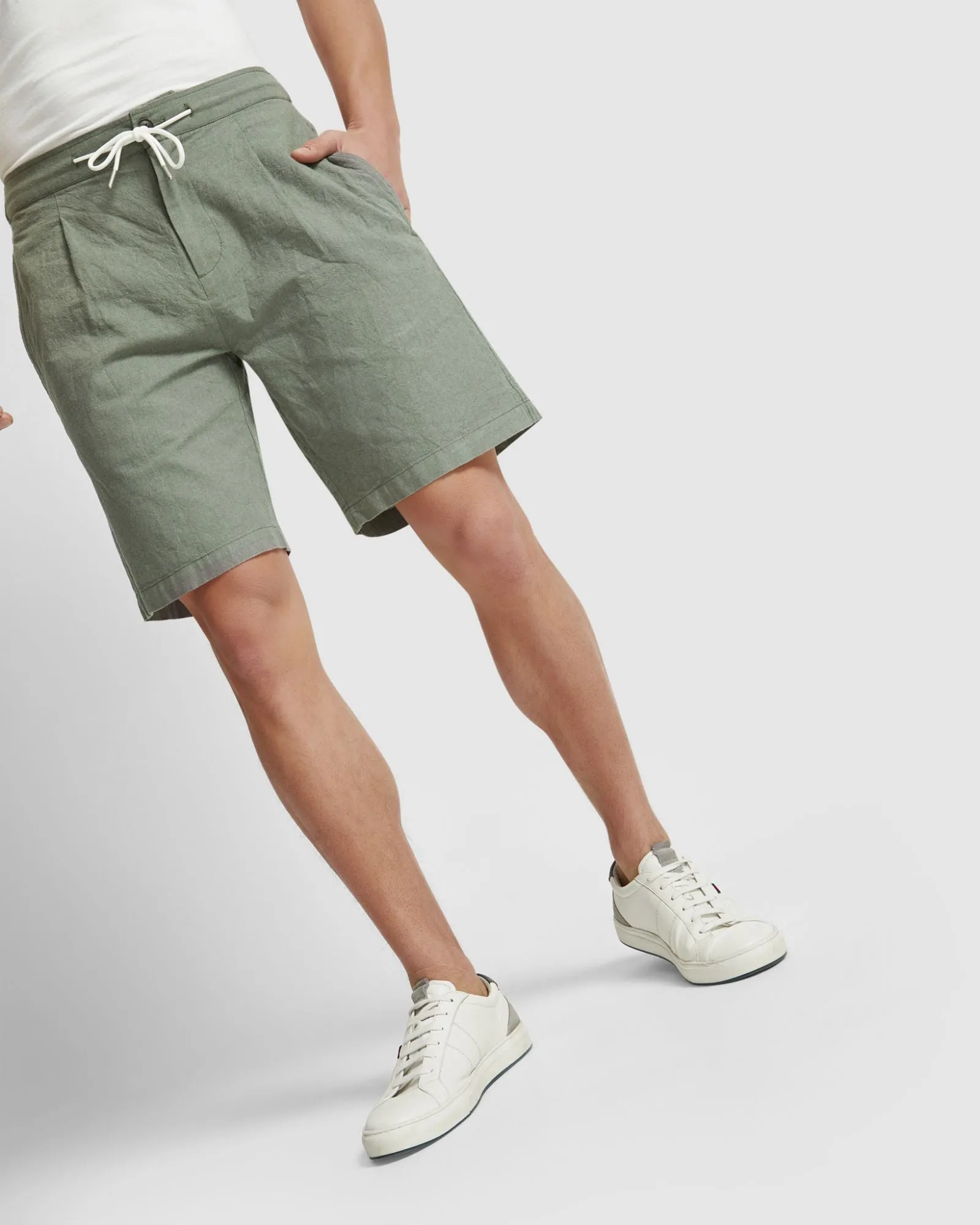 Barney Linen Blend Shorts