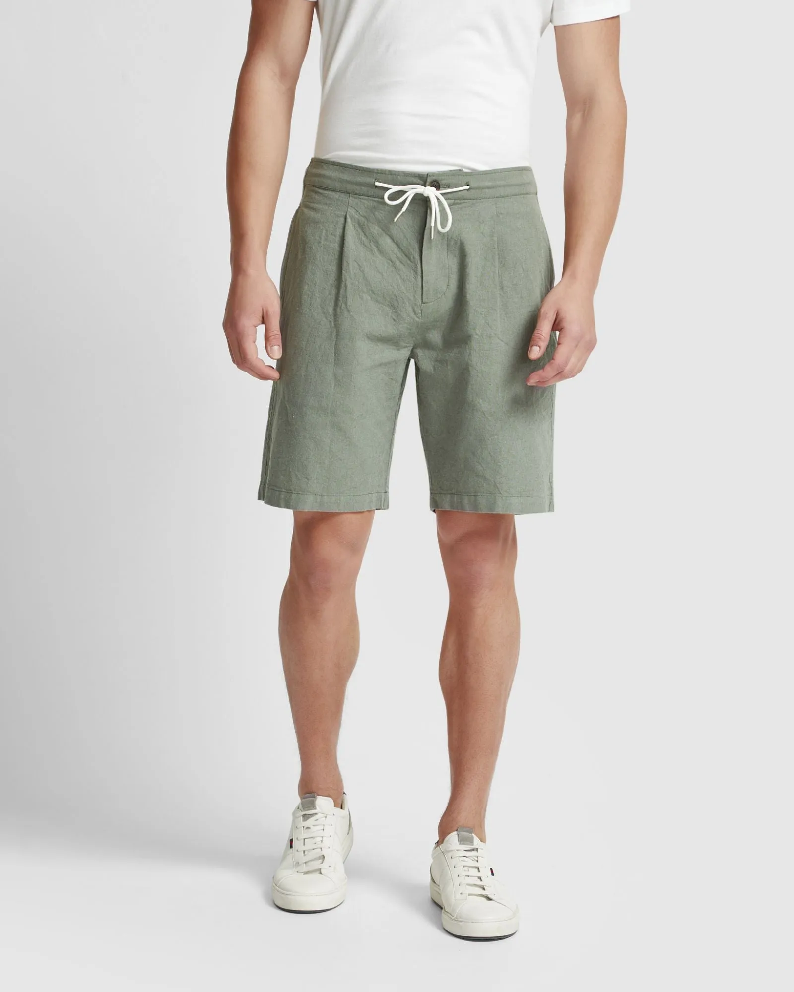 Barney Linen Blend Shorts