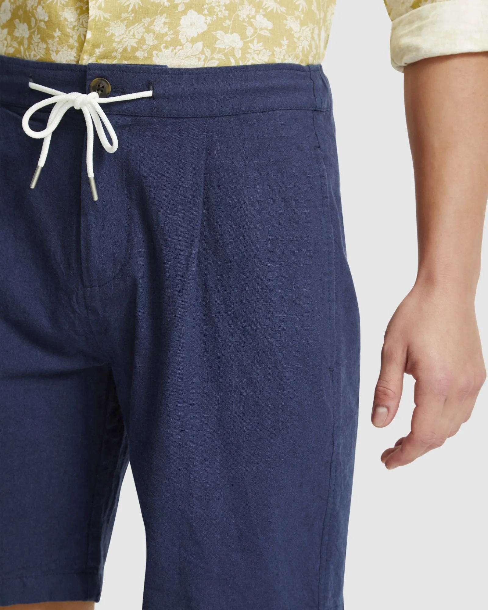 Barney Linen Blend Shorts