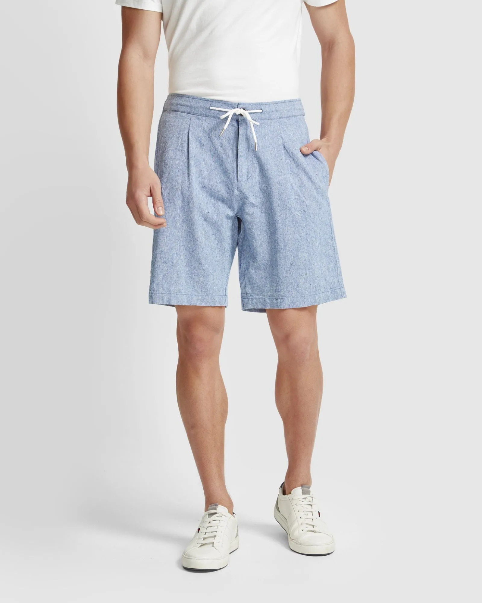 Barney Linen Blend Shorts