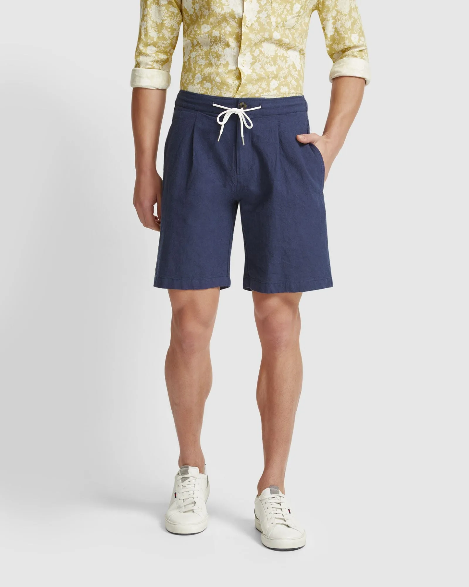 Barney Linen Blend Shorts