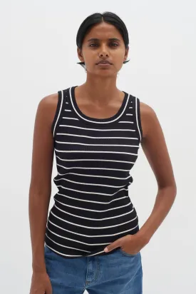 Camisole DagnaIW - black / whisper white thin