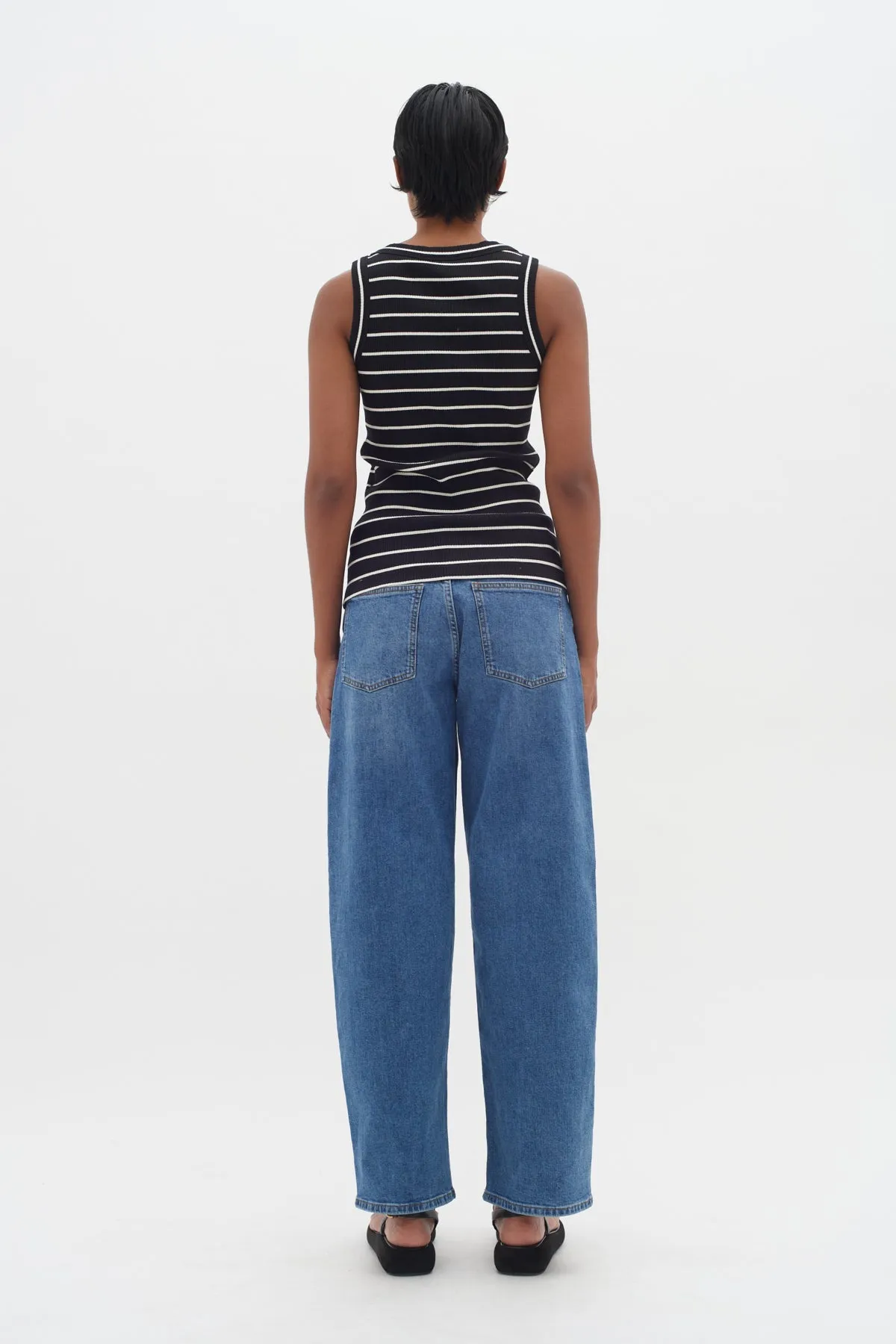 Camisole DagnaIW - black / whisper white thin