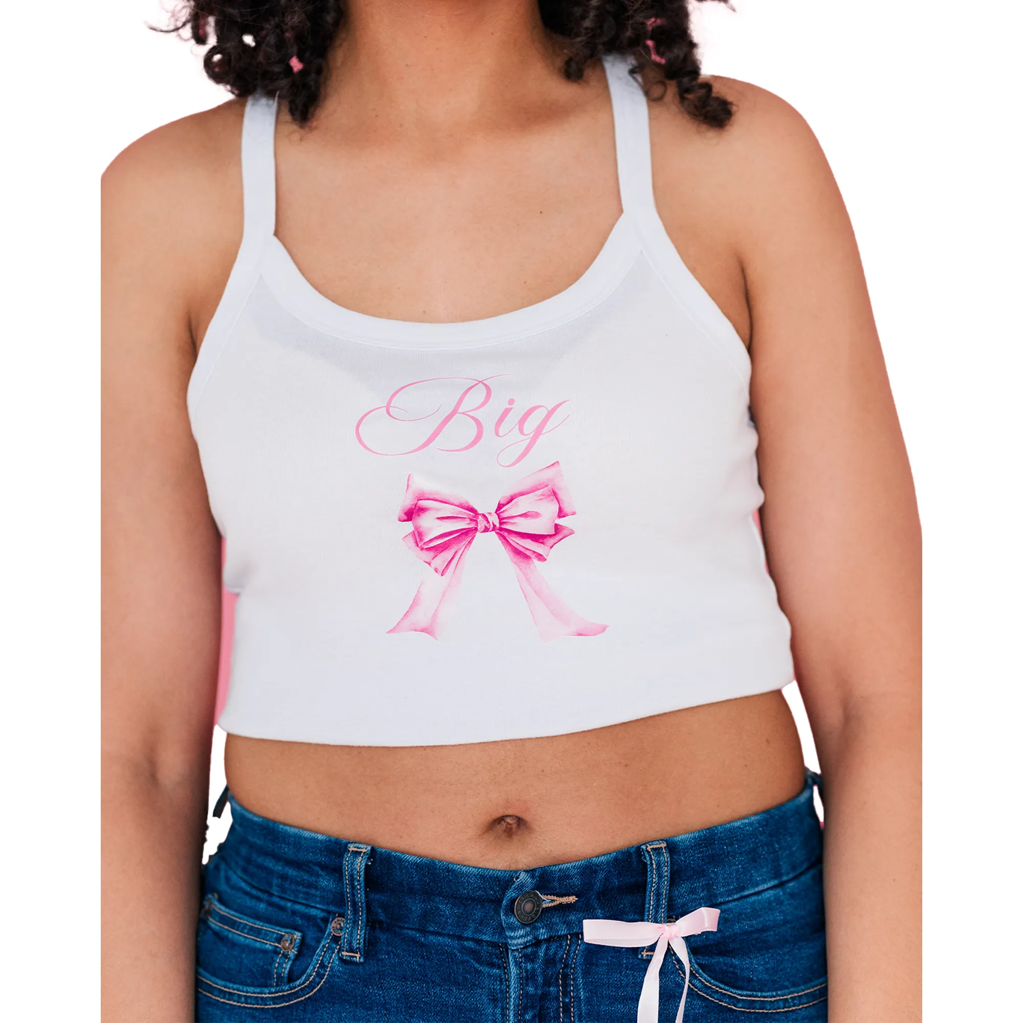 Coquette Bow Crop Top - Sorority Big Little Reveal