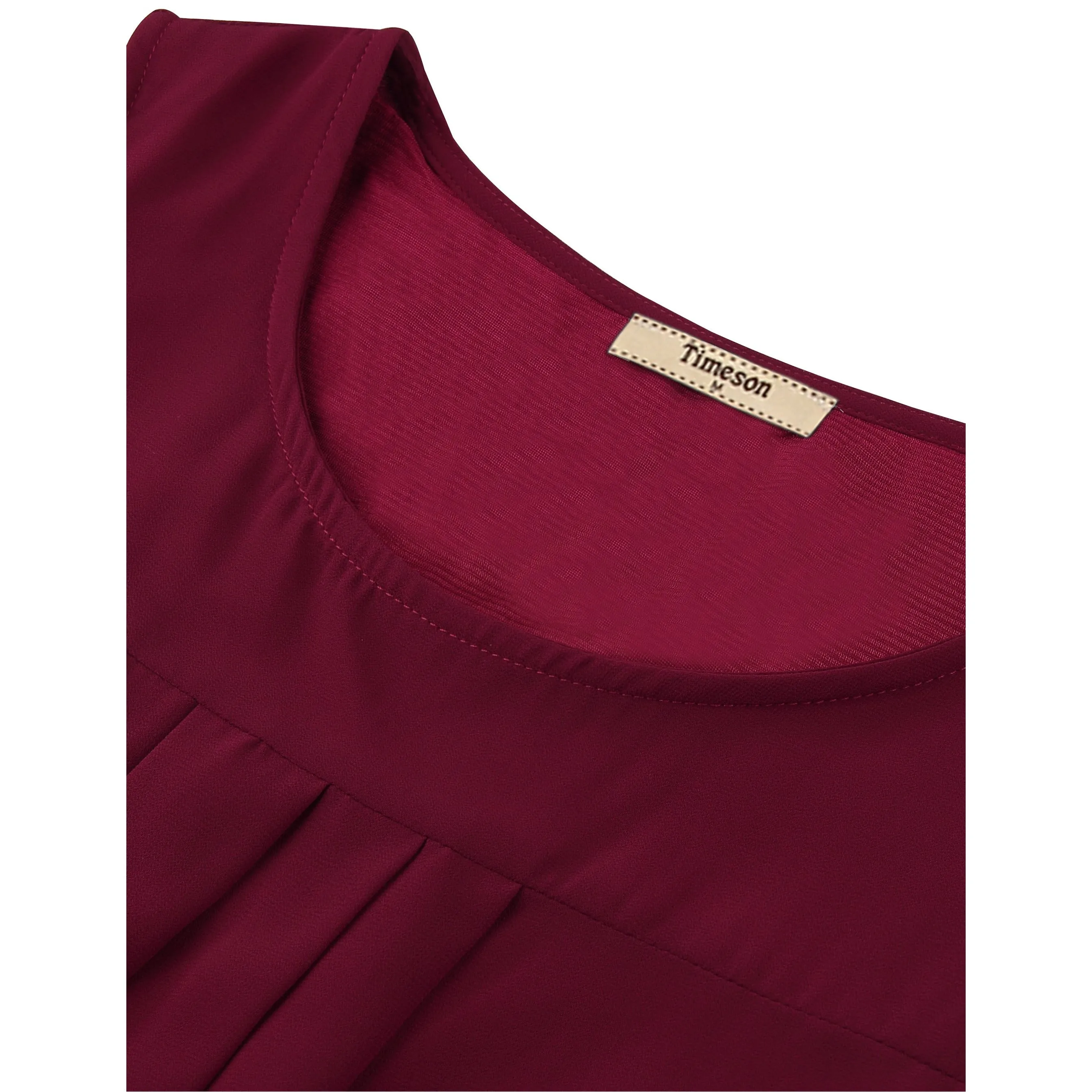 Double Layers Sleeveless Chiffon Tank