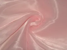 Flamingo Pink Plain Net Fabric (Wholesale)