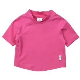 iPlay Hot Pink Short Sleeve Rashguard