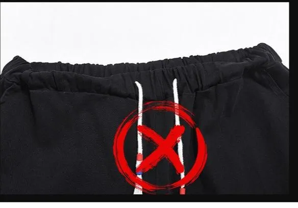 KOMAMY Ice Silk Fitness Running Stretch Pants