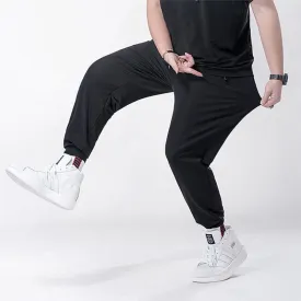 KOMAMY Ice Silk Fitness Running Stretch Pants