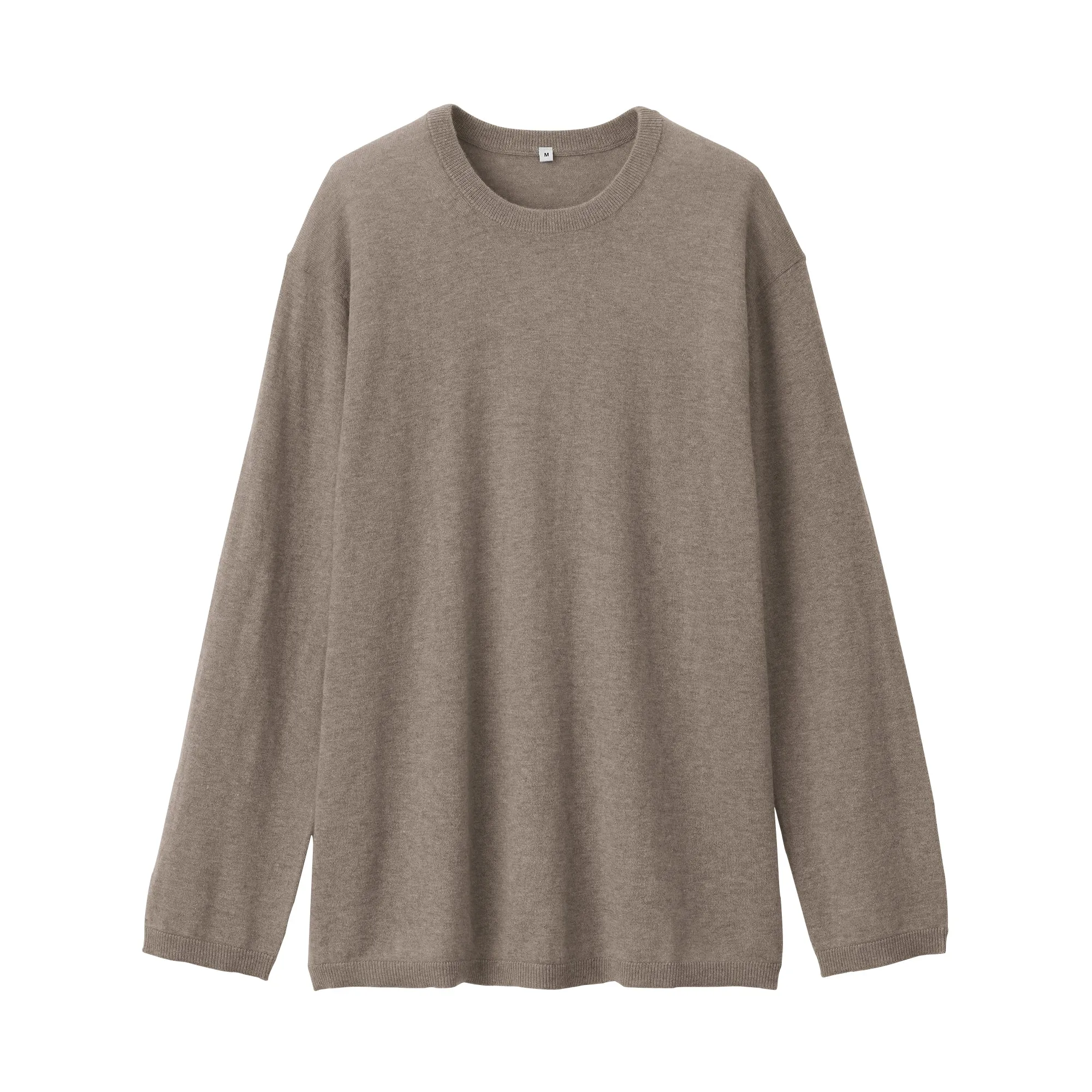 Labo Women's Natural Cashmere Crew Neck Sweater