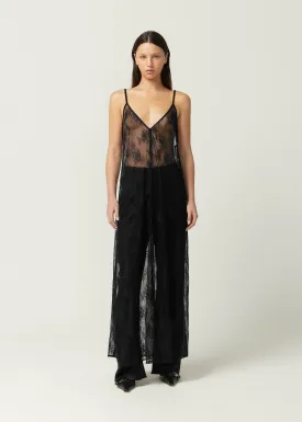 LACE LONGLINE CAMI