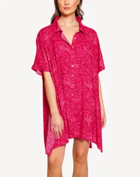 Las Palmas Big Shirt Cover Up