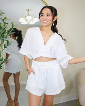 Lush Linen High Rise Shorts