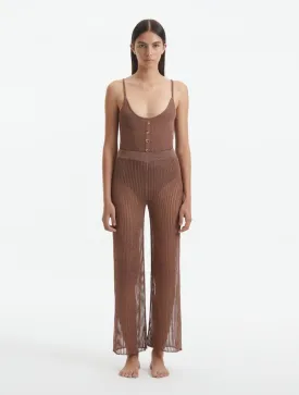 Luz Brown Pants