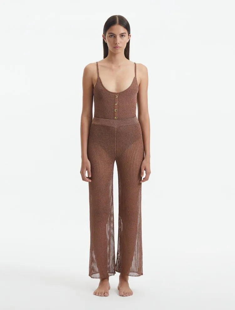 Luz Brown Pants
