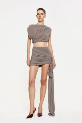 Maisie Skirt - Nutmeg