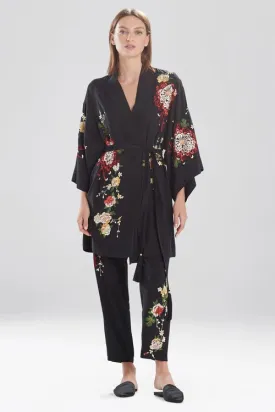 Miyabi Silk Embroidered Wrap