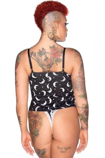Mystic Cami - Black/White -
