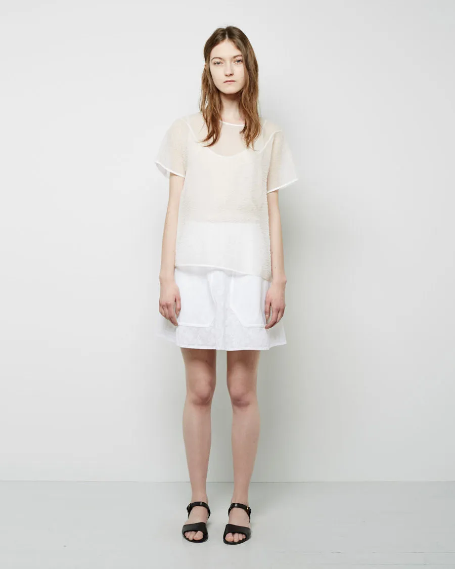 Organza Jacquard Top
