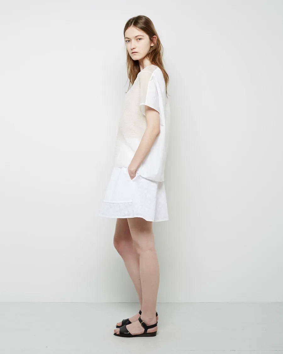 Organza Jacquard Top