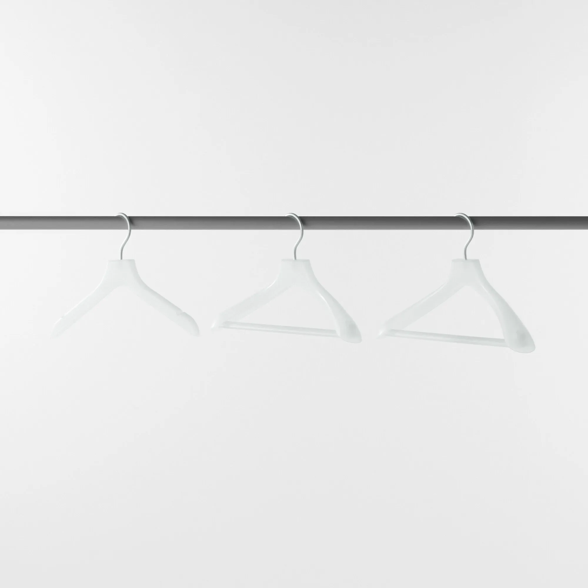 Polypropylene Thin Hangers (3 pack)