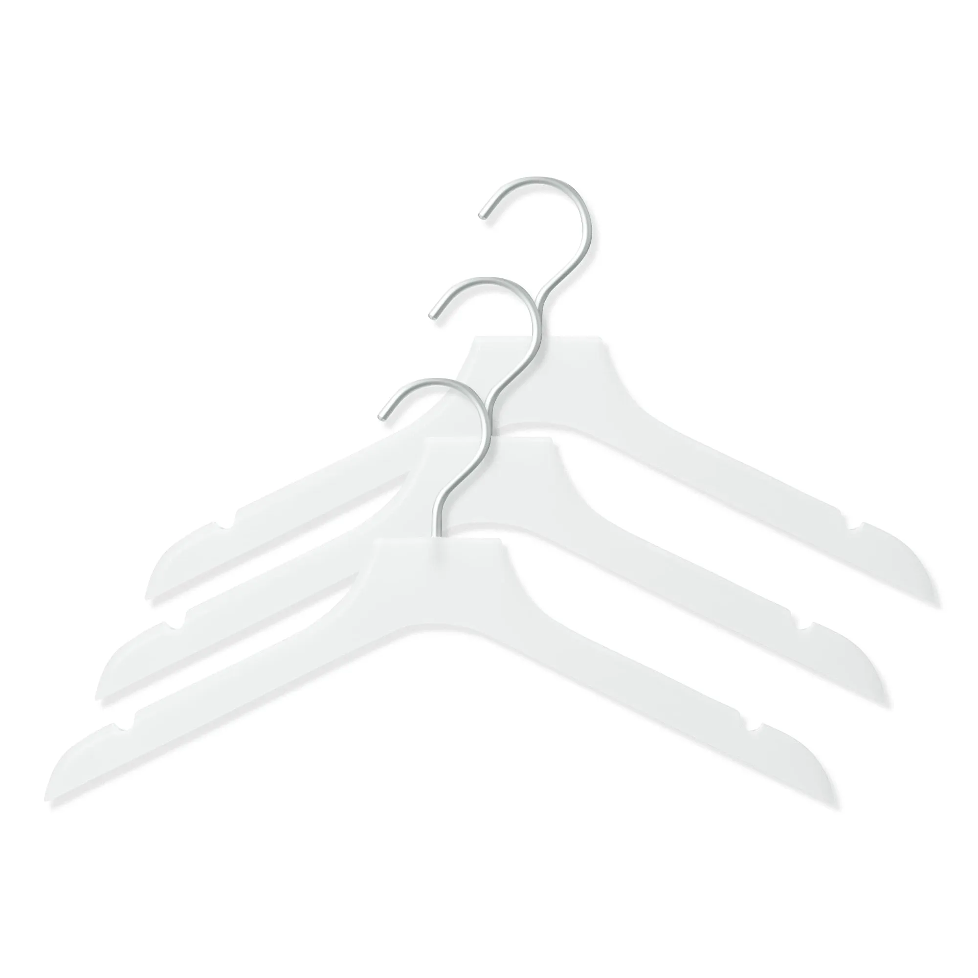 Polypropylene Thin Hangers (3 pack)
