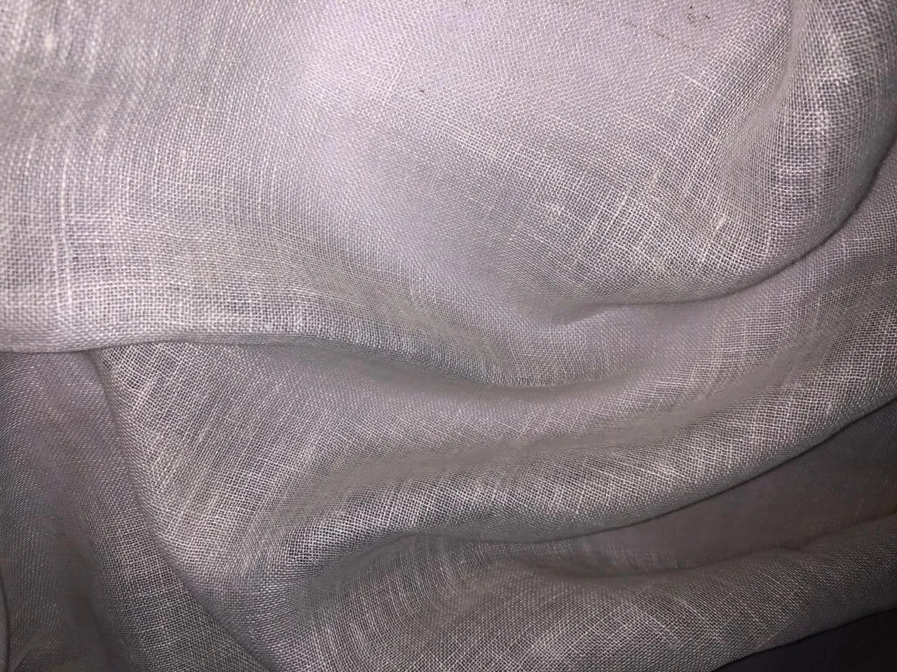 Pure linen fabric Thin 26 momme  59&quot; wide available in natural color ivory and camel [ROLLS]
