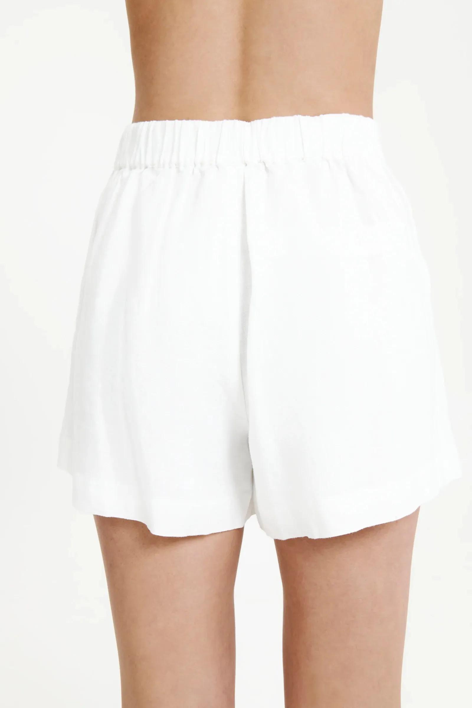 Rynn Linen Short- White