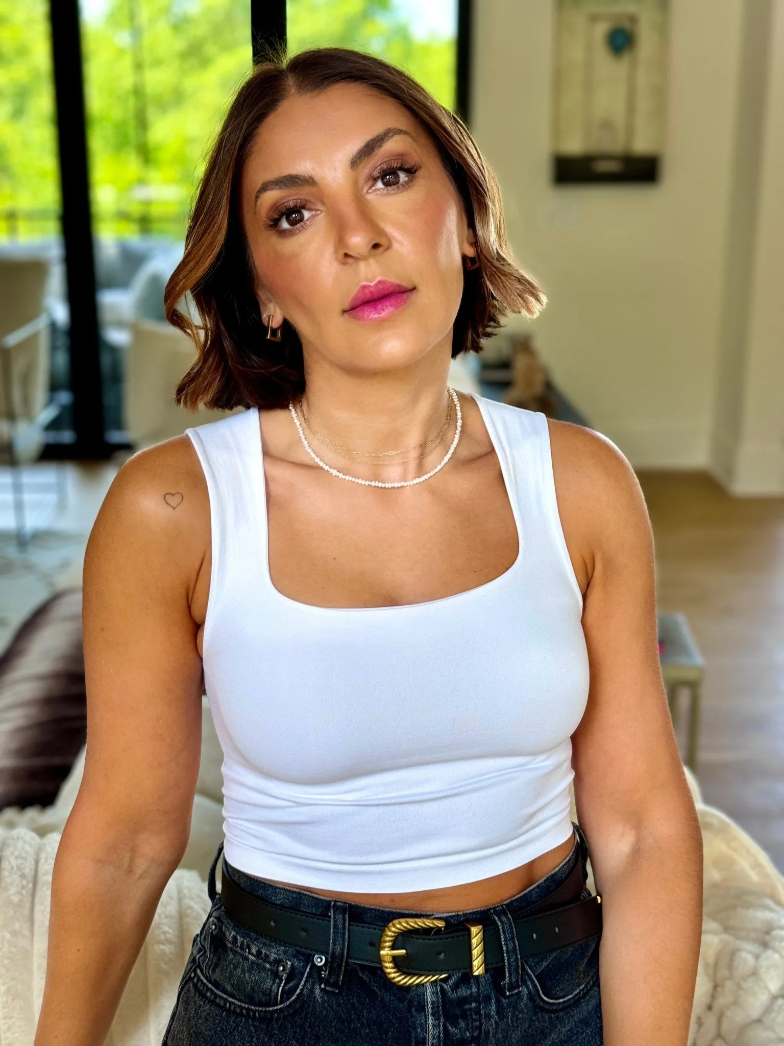 Sarah Tank (White)
