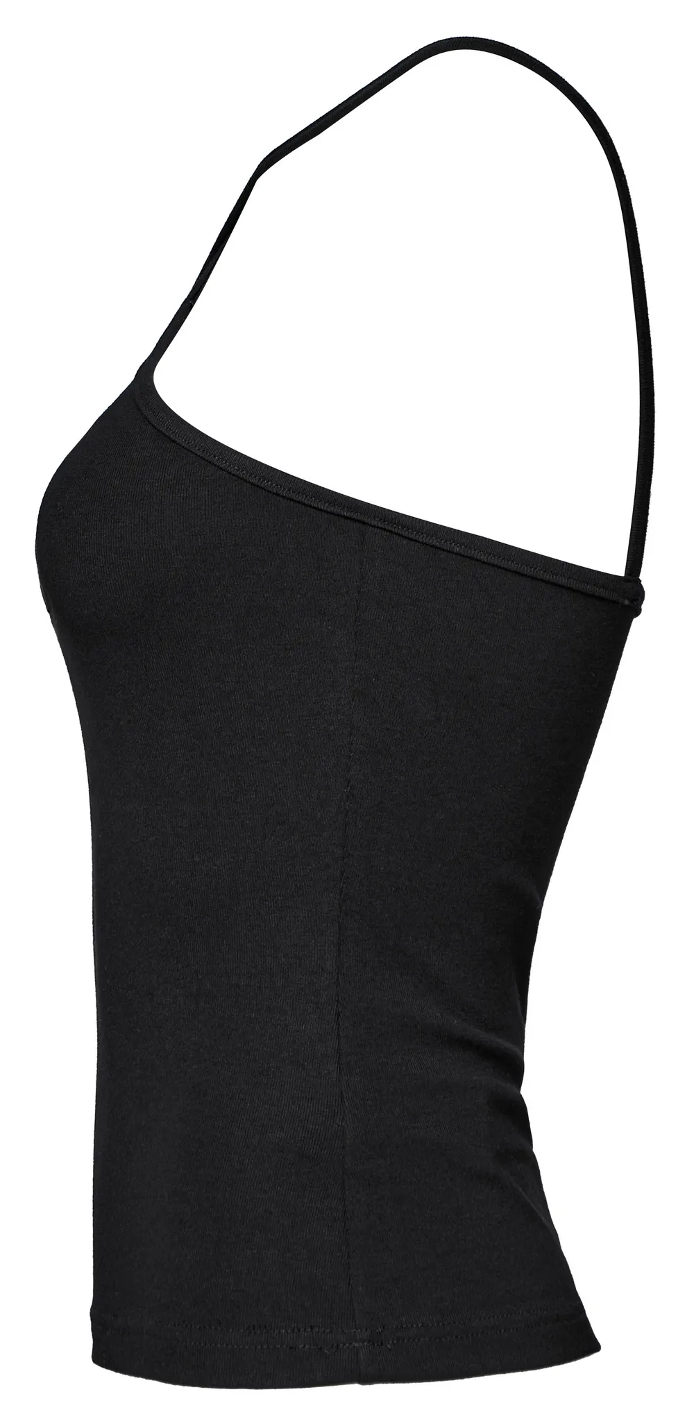 Sexy Halter Camisole with Metal Buckle Detailing