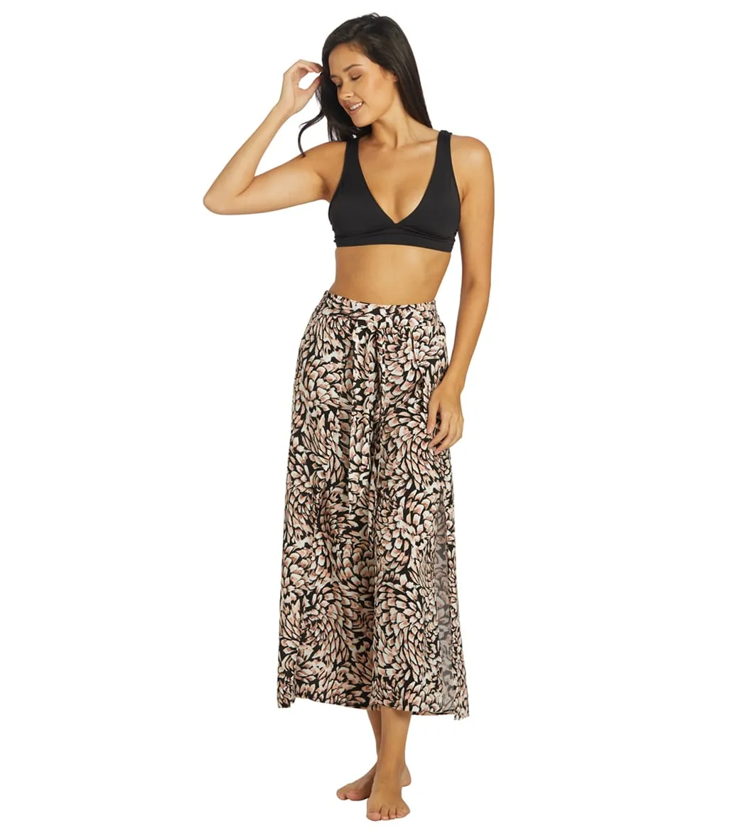 Skye Paige Wrap Pant Black Tinger Print