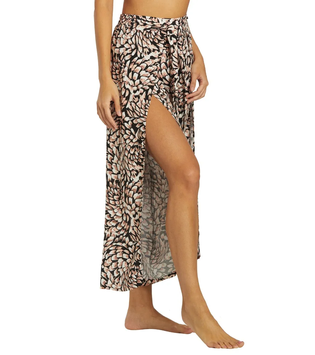 Skye Paige Wrap Pant Black Tinger Print