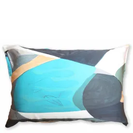 The Artists Label 'Moon Tide' Silk Pillow Case