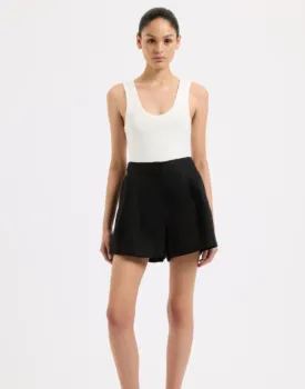 Thilda Tailored Short Black