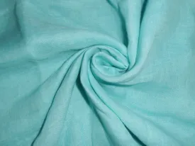 thin 26 momme sky blue pure linen fabric 59" wide [5853]