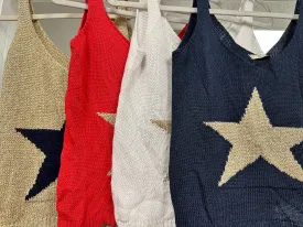 Top Star Knit Tank