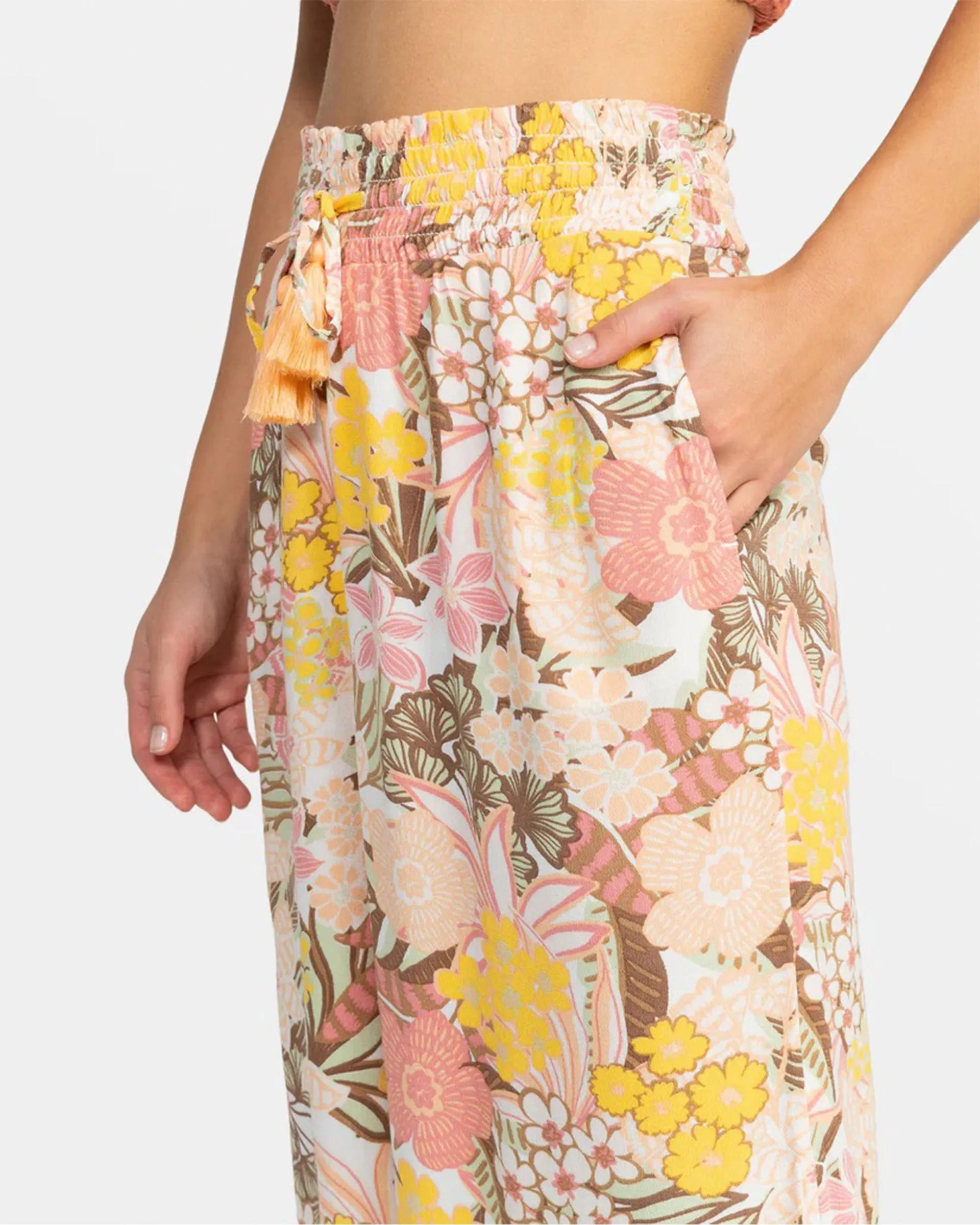 Tropical Rhythm Wide Leg Beach Pants