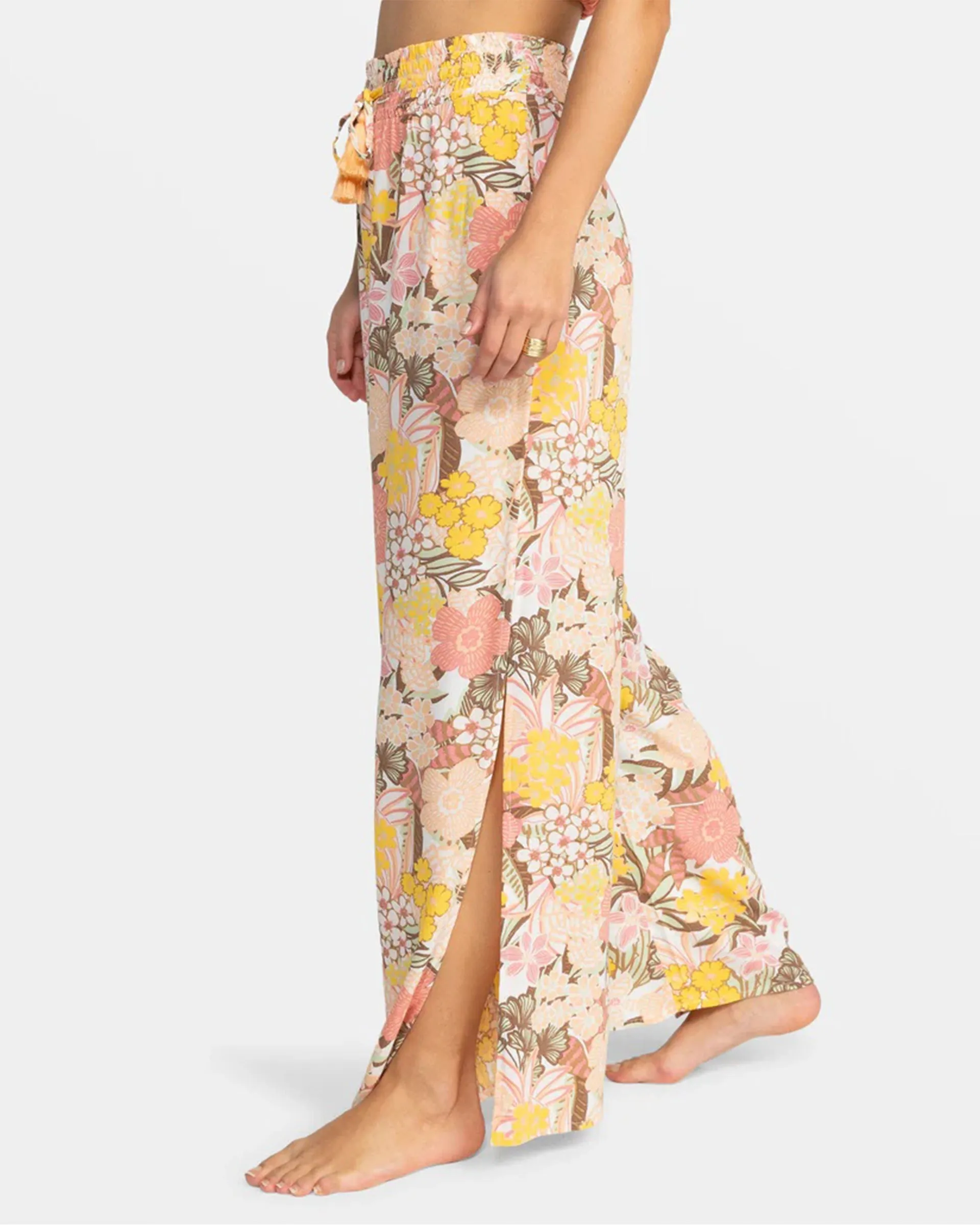 Tropical Rhythm Wide Leg Beach Pants
