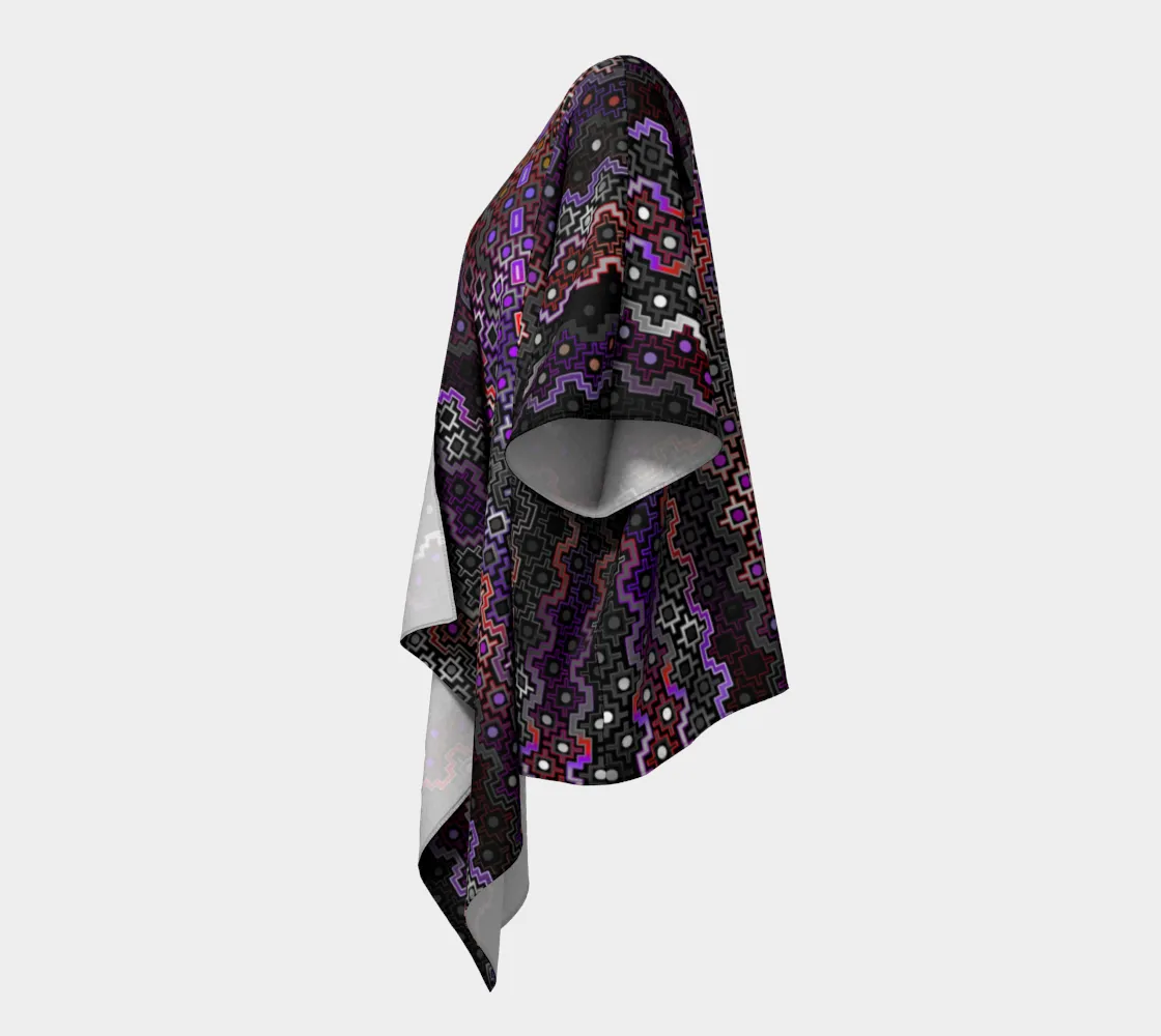 Twilight Healing Draped Kimono