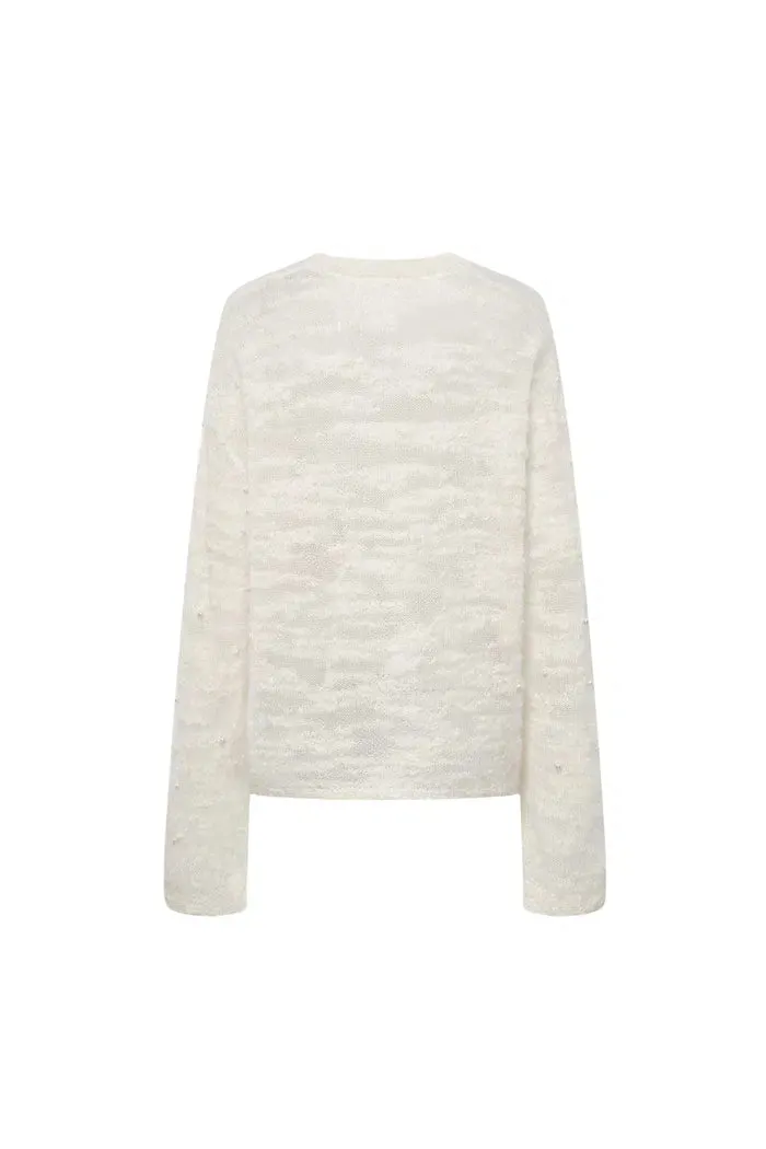 Vega Pearl Sweater in Baby Alpaca Blend
