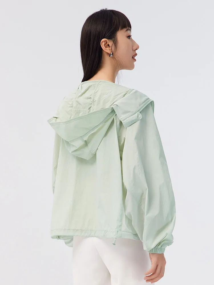 Women's Sun Protection Cooling Chemical Fiber Jacket