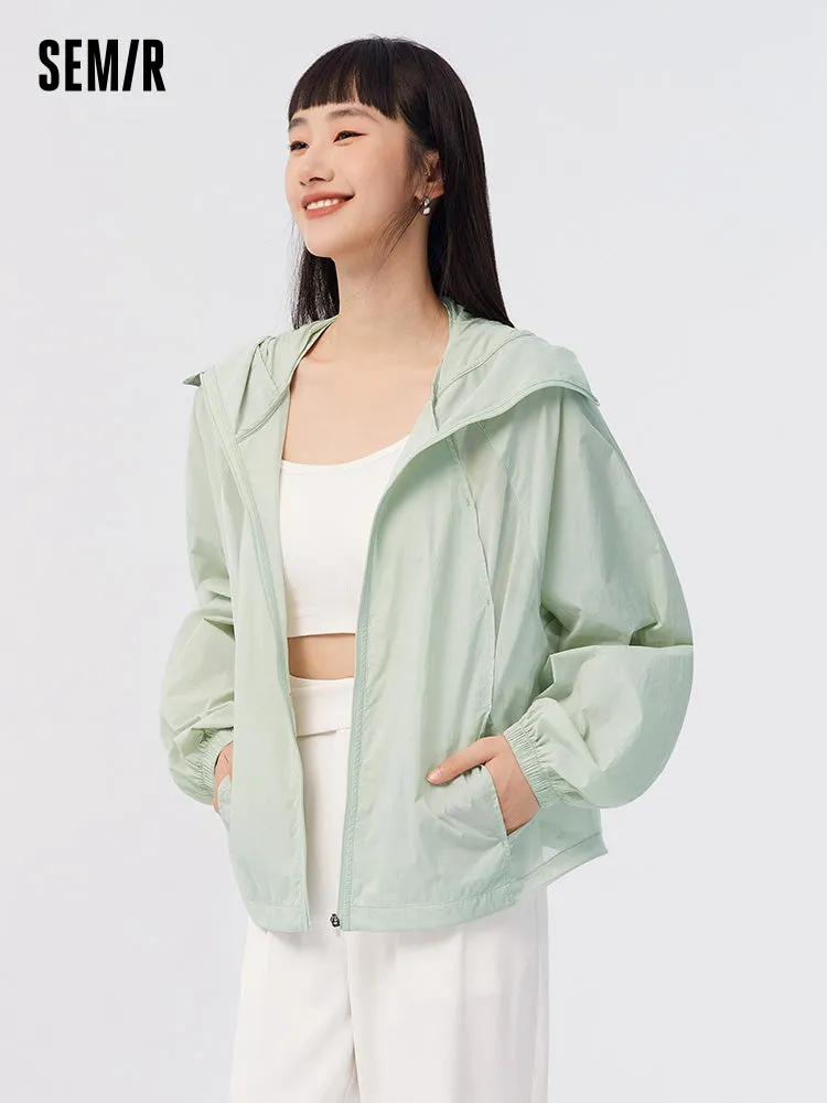 Women's Sun Protection Cooling Chemical Fiber Jacket