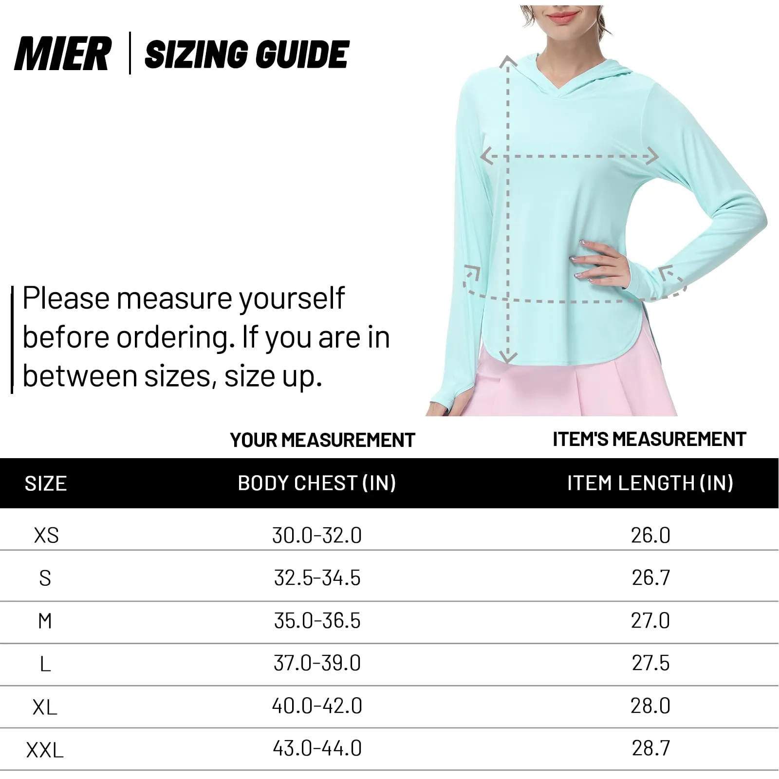 Womens UPF 50  Sun Protection Hoodie Shirts